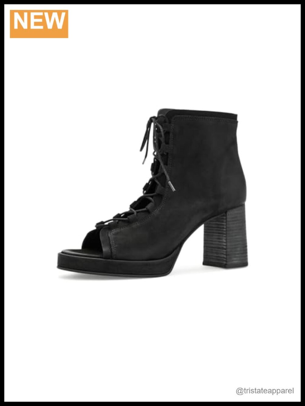 Free People Mandi Lace-Up Heels Leather Block Heel Ankle Strap Formal